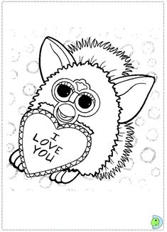 235x327 Furby Coloring Pages Furby Furby Furby Furby