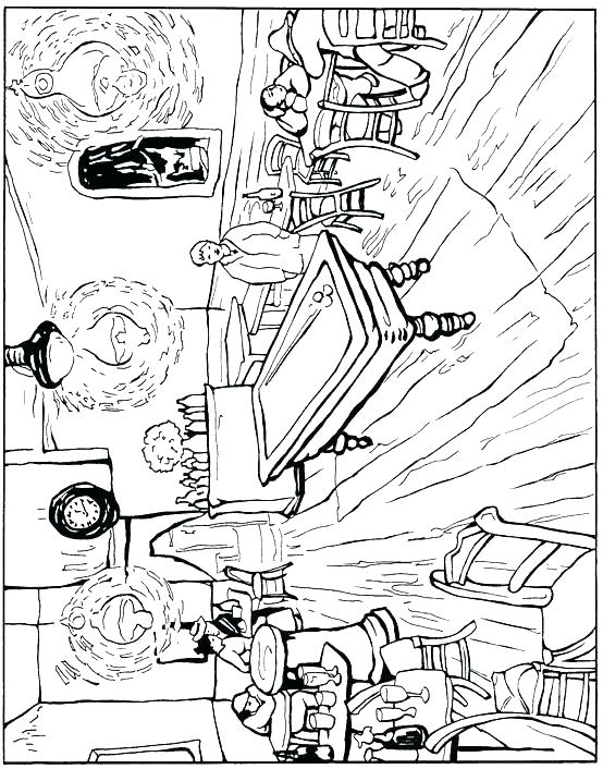 554x706 Bedroom Coloring Pages Van Coloring Book As Well As Van Coloring