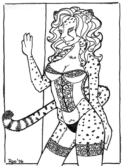 416x559 Cheetah Girl Coloring Pages