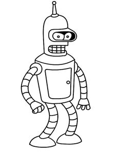 236x305 Futurama Coloring Pages Coloring Pages For Kids