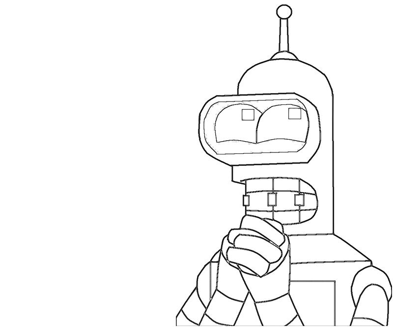 800x667 Futurama Coloring Pages Many Interesting Cliparts