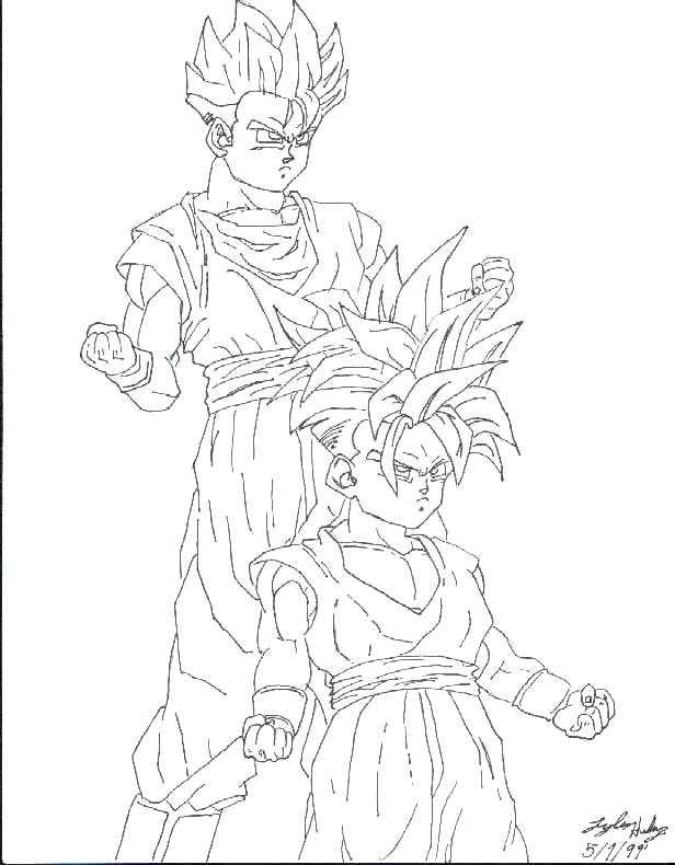 616x790 Gohan Coloring Pages Future Coloring Pages Coloring Pages Free
