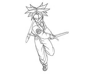 300x250 Random Future Trunks Coloring Pages, Trunks Coloring Pages