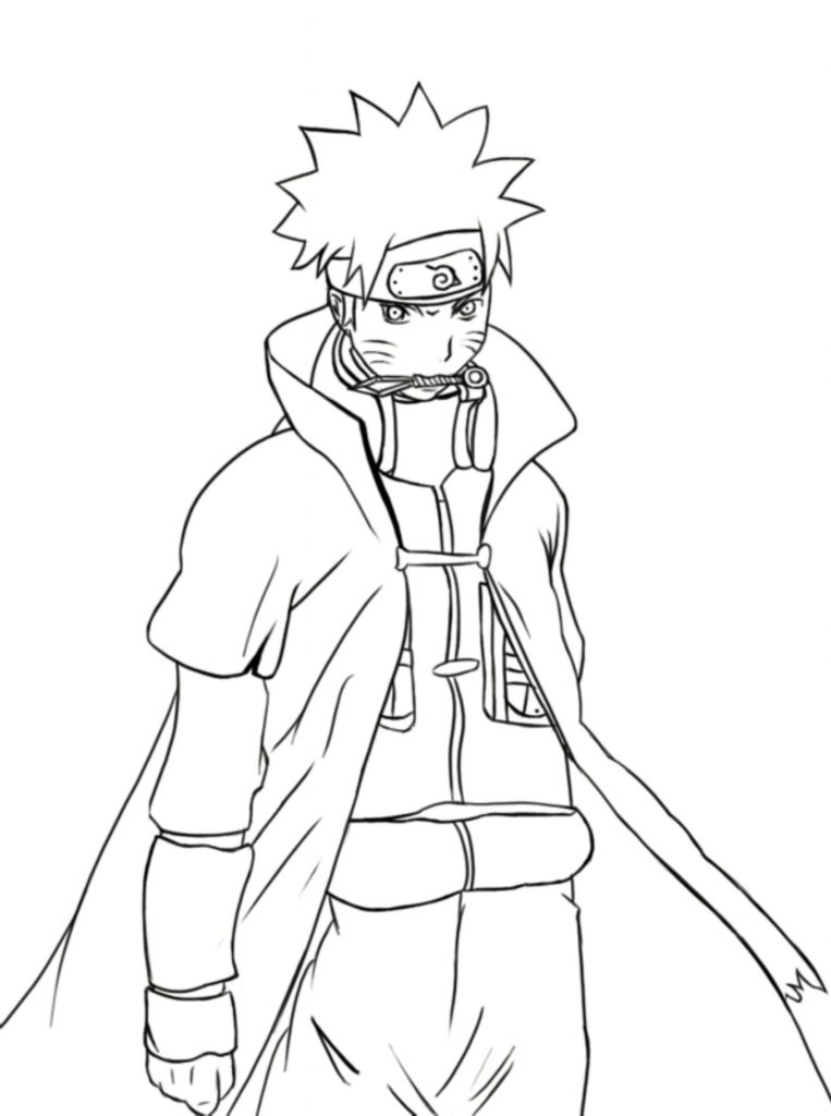 763x1024 Naruto Shippuden Coloring Pages To Print