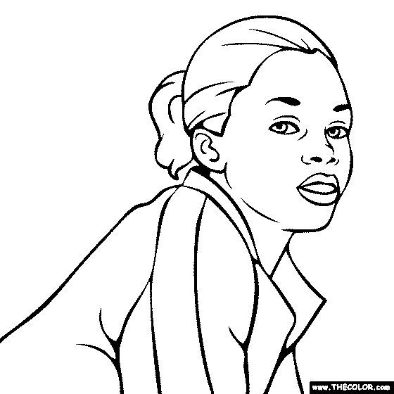 560x560 Gabby Douglas Coloring Sheets Celebs Gabby Douglas