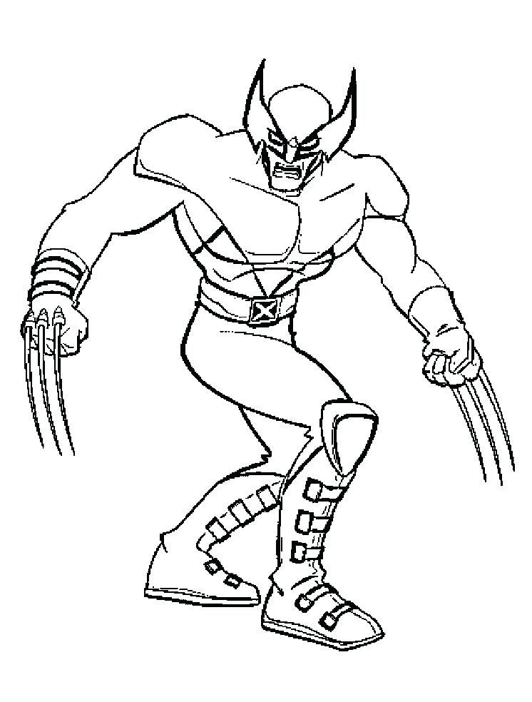 746x984 How To Draw Lego Wolverine Drawingforallnet Coloriage X Men