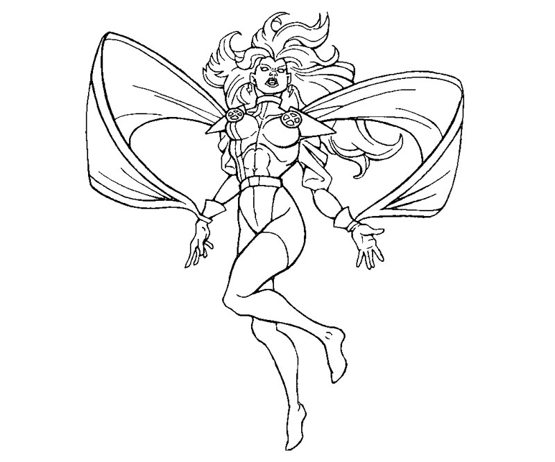 800x667 X Men Coloring Pages