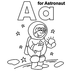 230x230 Top Free Printable Astronaut Coloring Pages Online