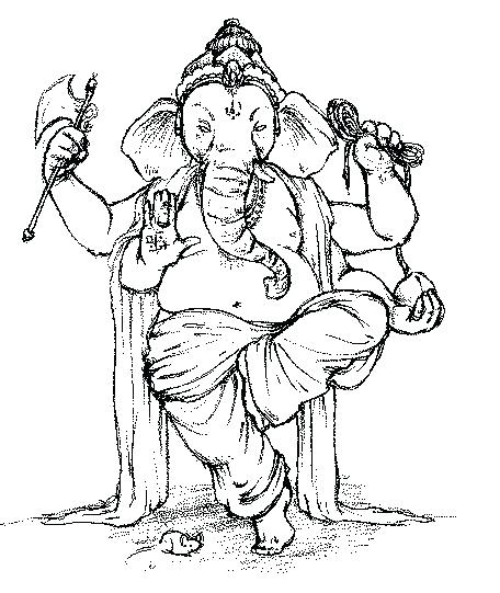 456x541 Ganpati Coloring Pages Printable Coloring Pages Coloring Pages