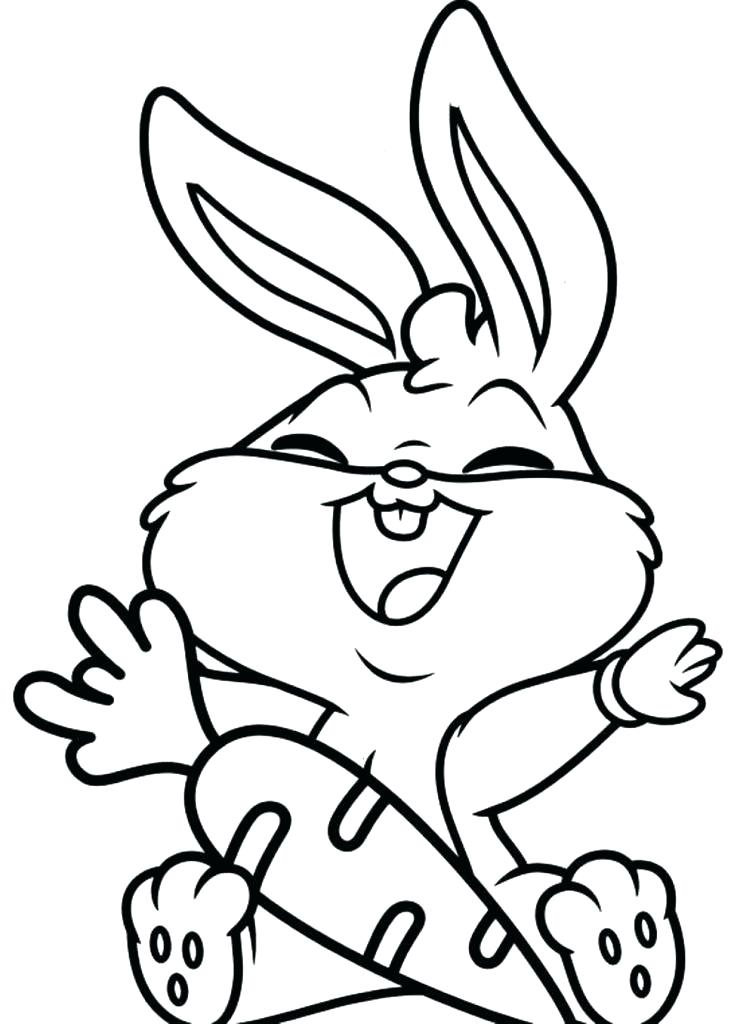 734x1024 Lola Bunny Coloring Pages Bunny Coloring Pages Baby Bugs Bunny