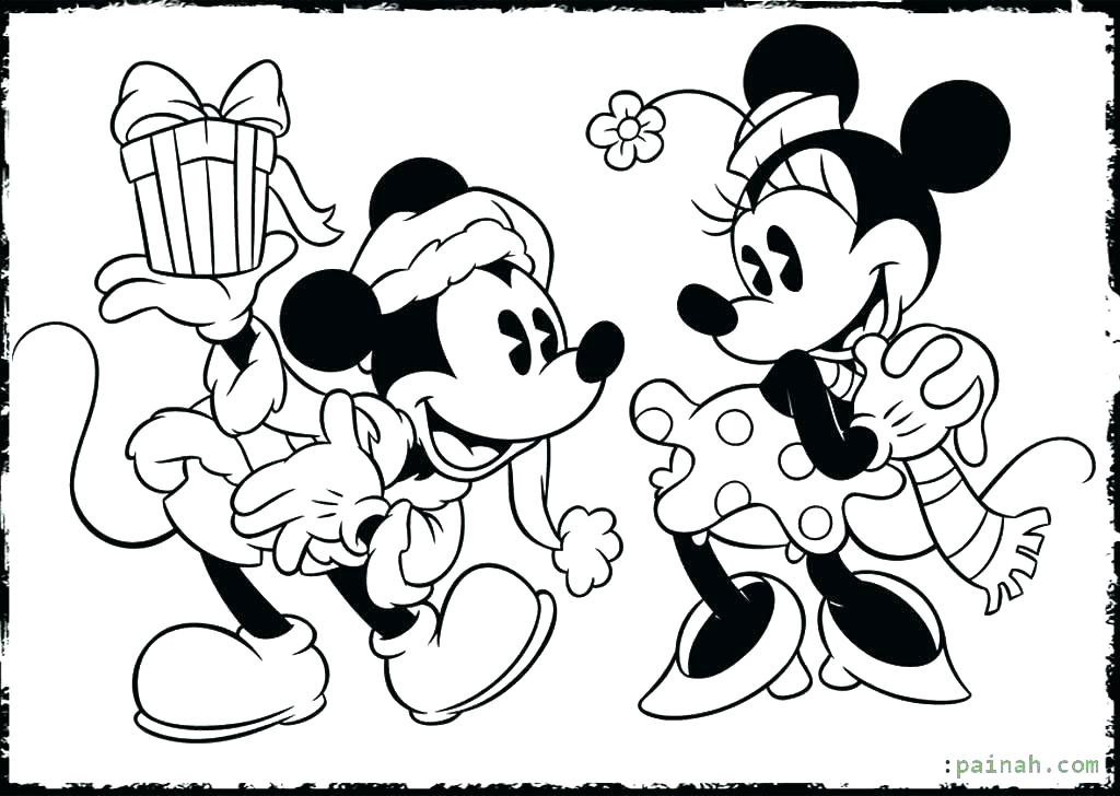 1024x728 Mini Cooper Coloring Pages Mini Coloring Pages Fair Mickey Mouse