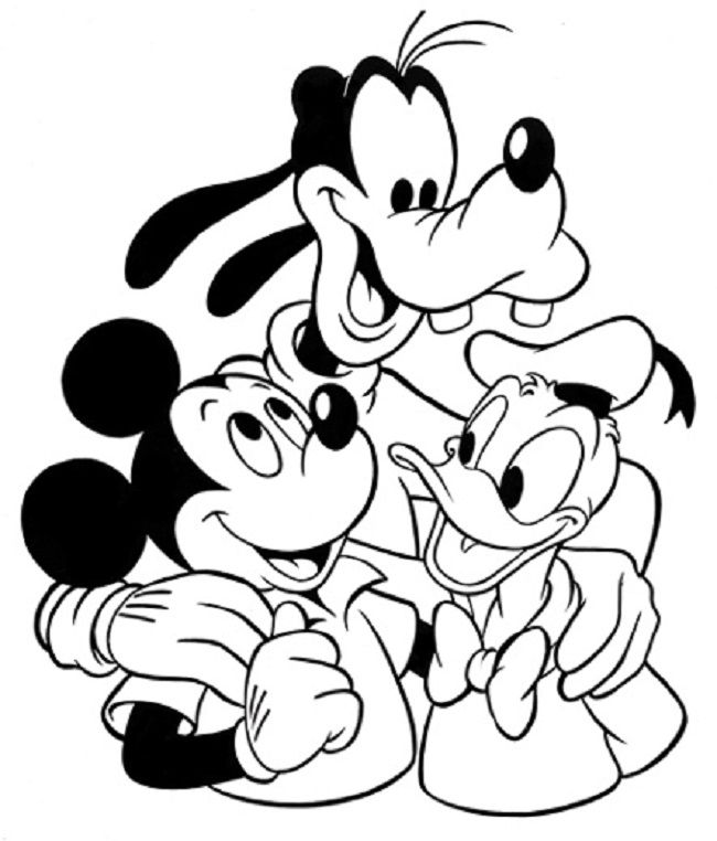 650x762 Gangsta Mickey Mouse Coloring Pages Coloring Pages