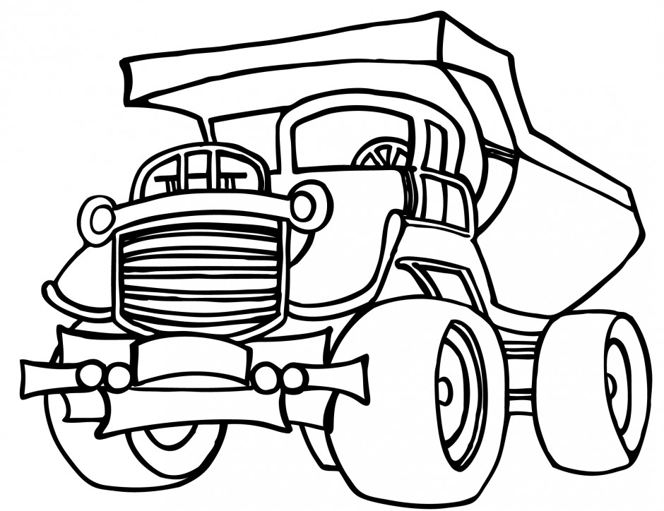 940x724 Garbage Truck Coloring Pages Finley And Isabelle Coloring Page