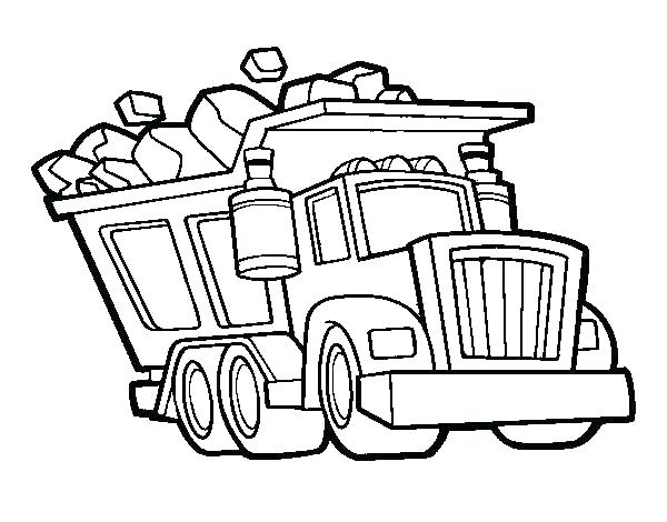 600x470 Garbage Truck Online Coloring Page Free Garbage Truck Coloring