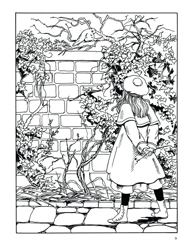 650x847 Garden Coloring Pages Vegetable Garden Coloring Sheets Spring