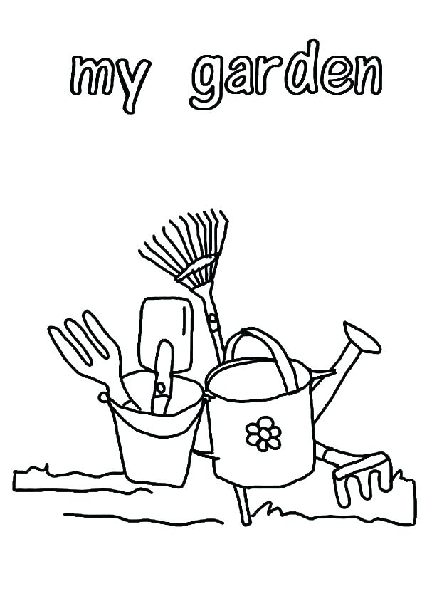 600x844 Gardening Coloring Pages For Preschool Click Here To Download Your