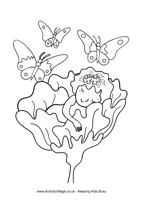 460x650 Cute Fairy Coloring Pages We Have Some Pretty Fairy Colouring