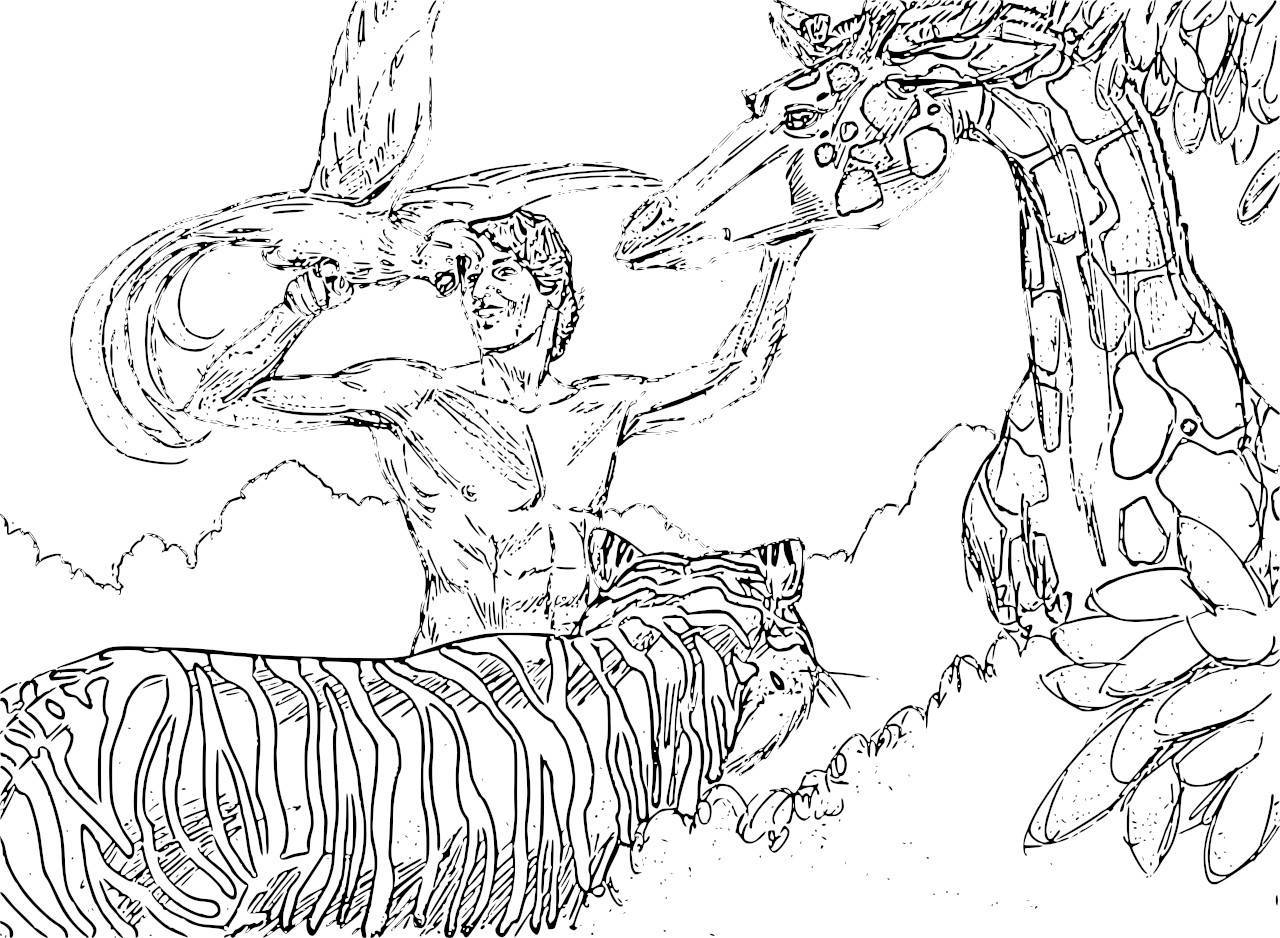 1280x938 Astonishing Garden Of Eden Coloring Page New P