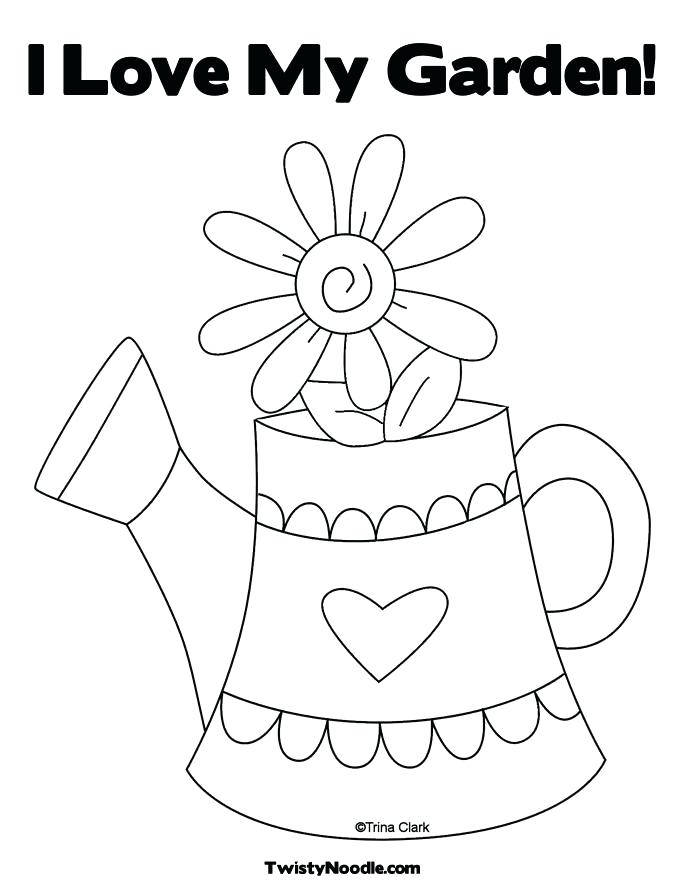 685x886 Garden Coloring Pages Printable E Garden Colouring Pages Garden