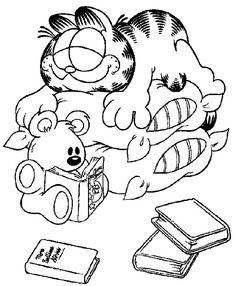 236x286 Garfield Christmas Tree Costume Garfield Coloring Pages