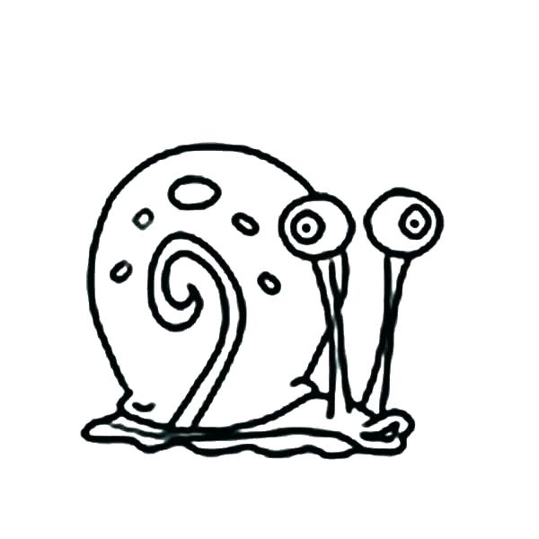 600x600 Gary The Snail Coloring Pages S S S Gary Snail Coloring Page
