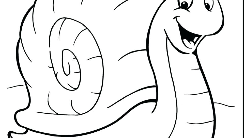 960x544 Snail Coloring Page Snail Coloring Page Happy Snail Coloring Page