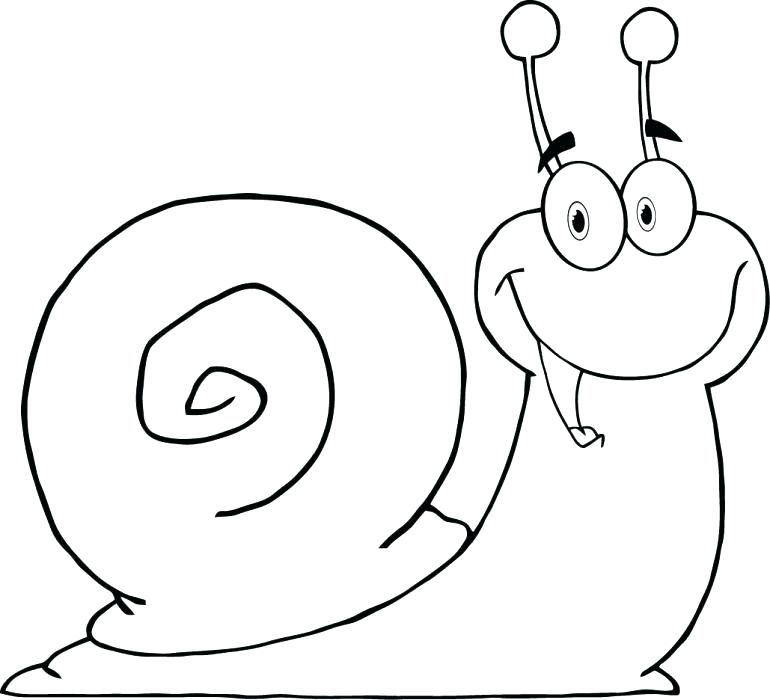 770x700 Snail Coloring Pages Snail Pictures To Color Printable Snail