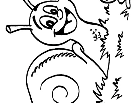 440x330 Snail Colouring Pages Collective Snails, Snail Coloring Page