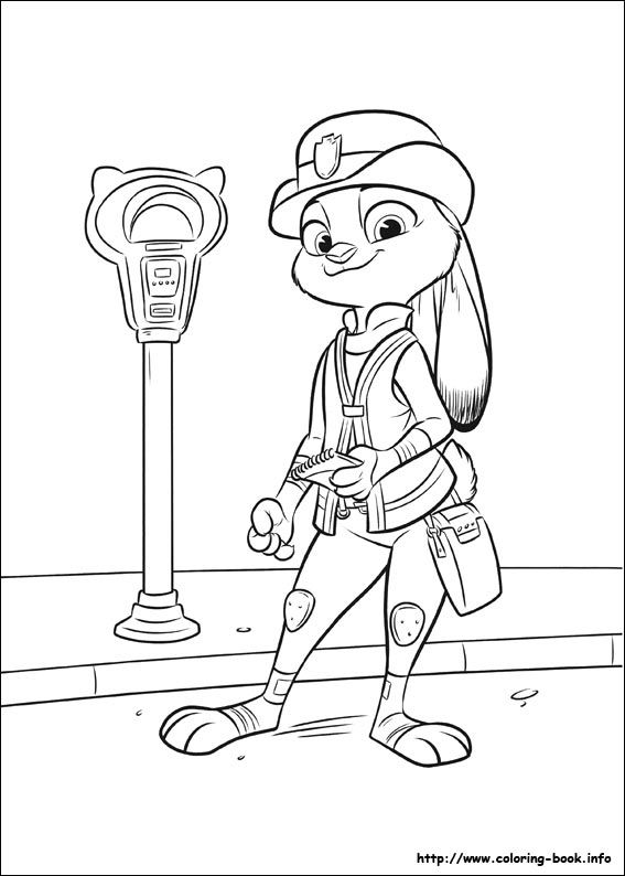 567x794 Zootopia Coloring Pages Printable Gazelle Coloring Page Zootopia