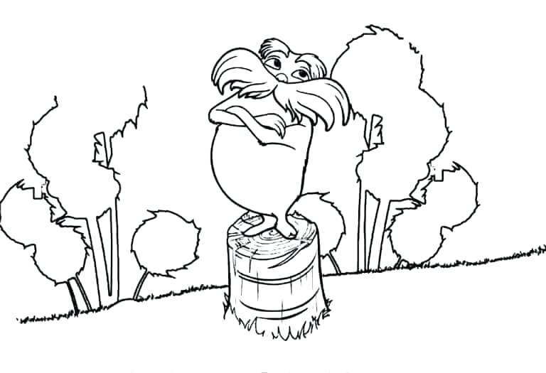 768x525 Lorax Coloring Pages Pdf Coloring Pages Free Printable Coloring