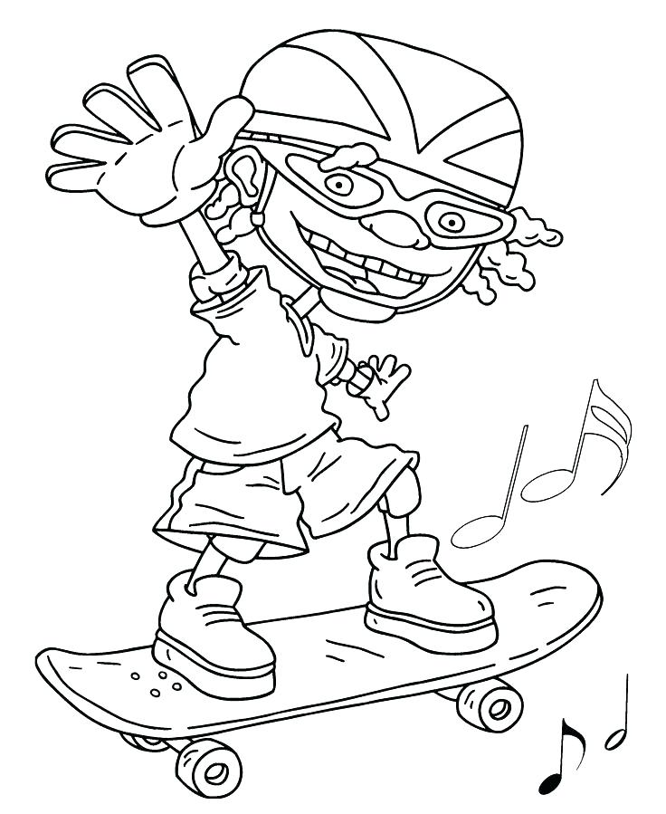 736x899 Rocket Power Coloring Pages Rocket Power Coloring Pages Subway