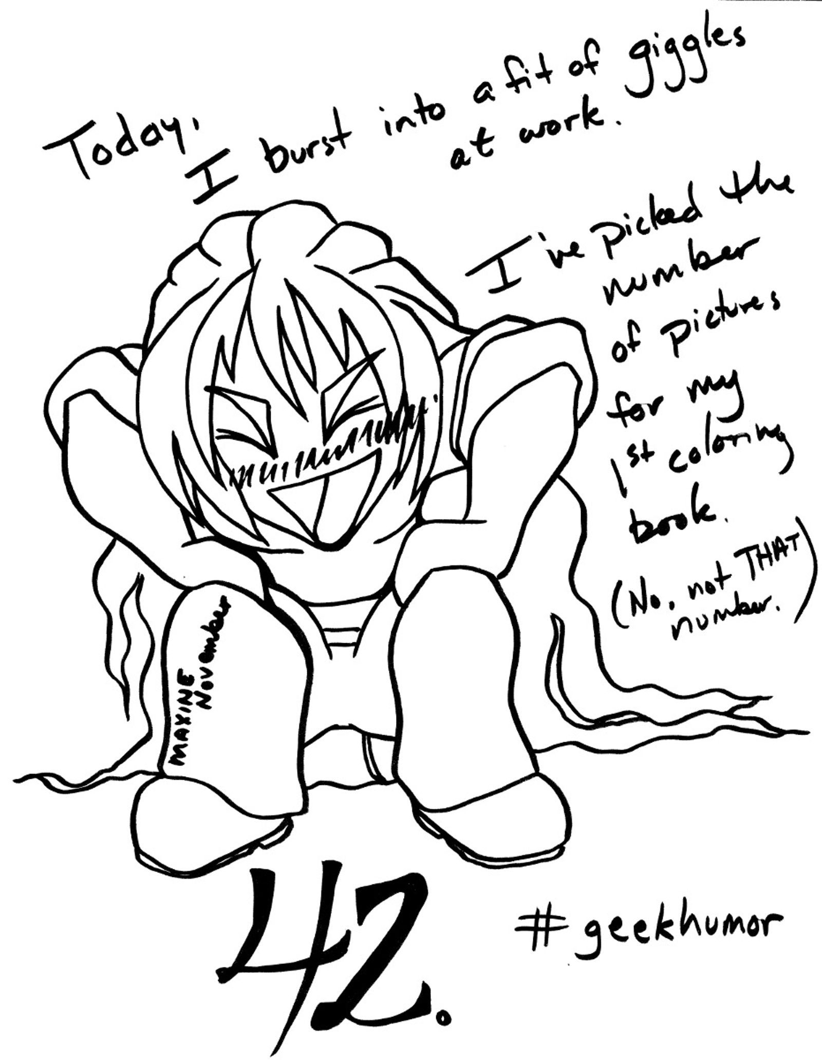 1600x2062 Number Of Coloring Pages Decided! Maxine November On Patreon