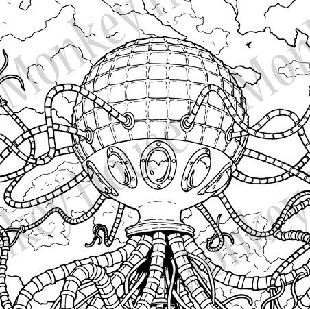 452x451 Coloring Page