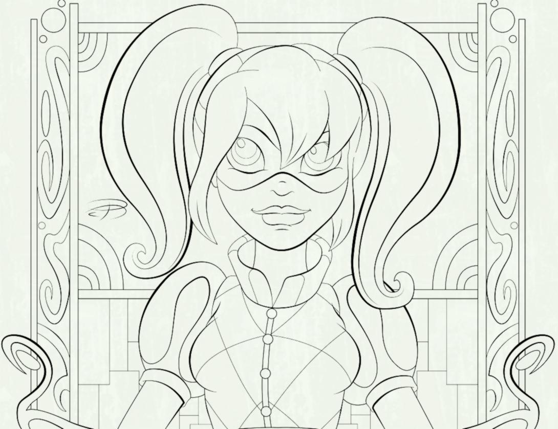 1090x839 Perfect Girl Superhero Coloring Pages About Remodel Picturesque