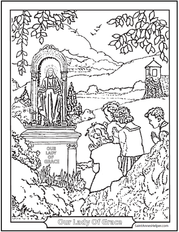 590x762 Coloring Pages To Print Catholic Coloring Pages