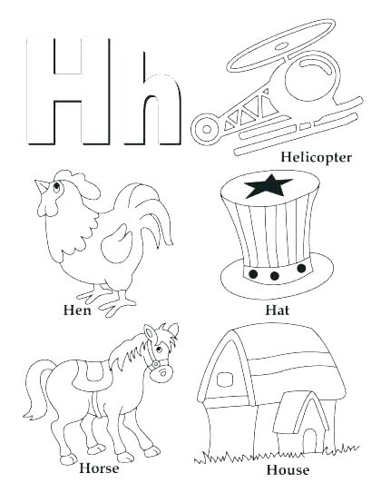 420x543 Letter N Coloring Page Letter C Coloring Pages For Preschoolers