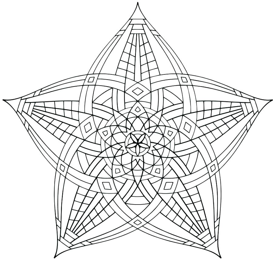 900x856 Geometric Coloring Pages Geometry Coloring Pages Black And White