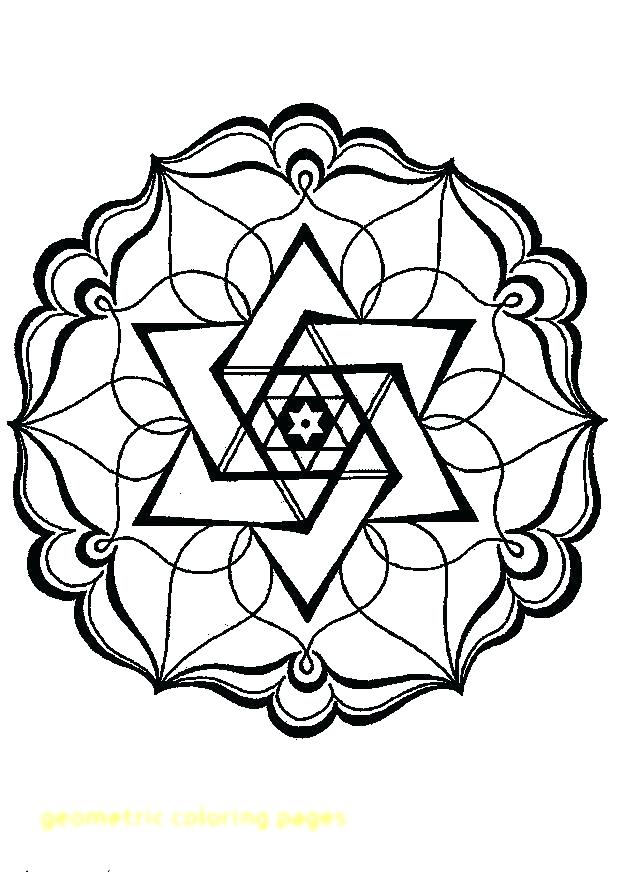 618x874 Easy Geometric Coloring Pages Free Printable Geometric Coloring