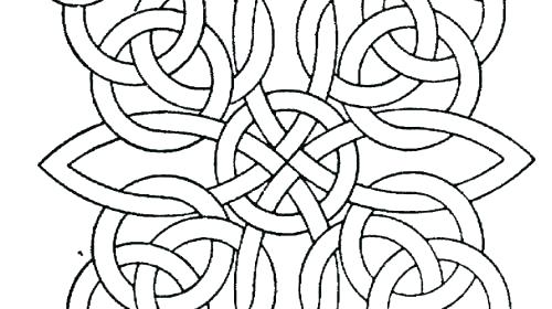 500x280 Coloring Pages Patterns Geometric Coloring Pages Free Printable