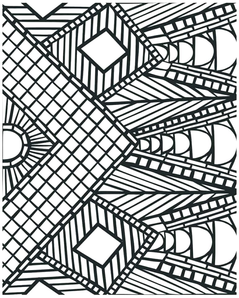 771x960 Geometric Coloring Pages Printable Beautiful Printable Geometric