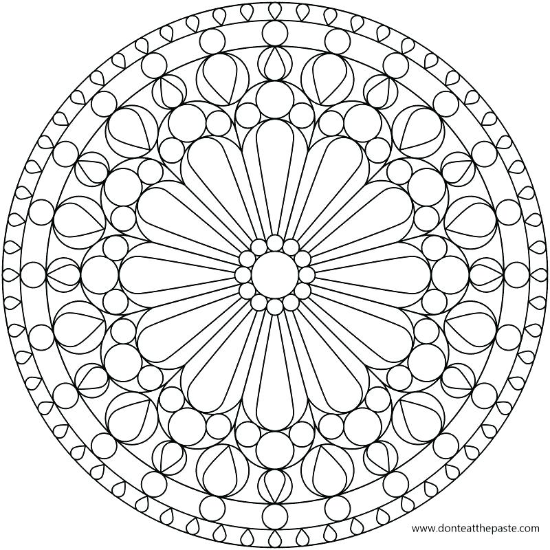 800x800 Geometric Coloring Sheets Printable Geometric Coloring Page