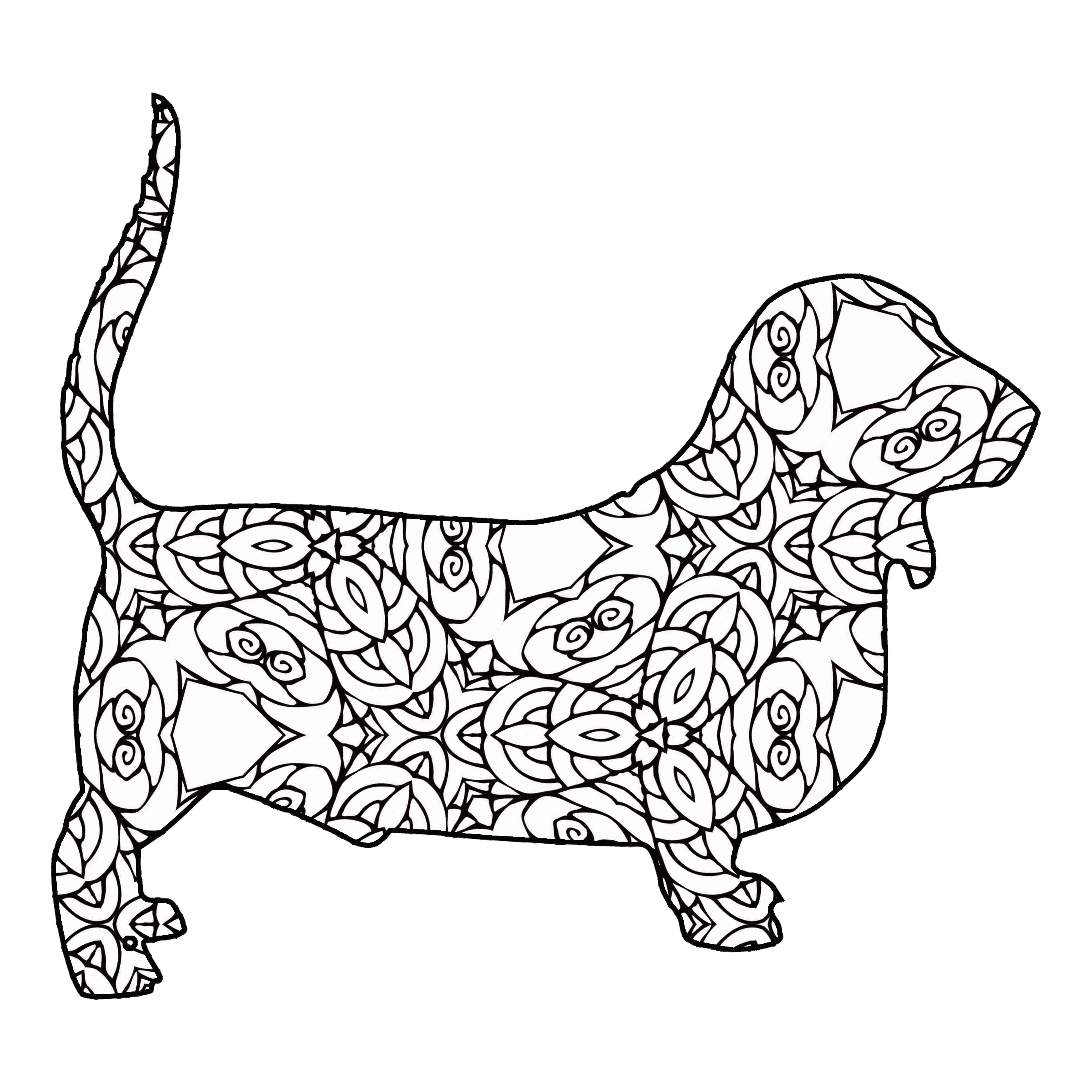 4500x4500 Fresh Free Coloring Pages A Geometric Animal Coloring Book Just