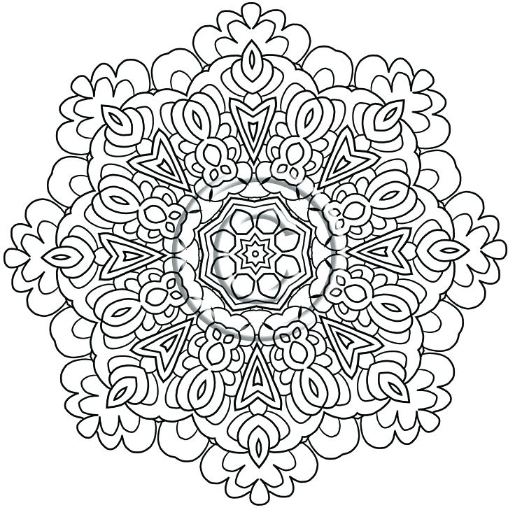 736x729 Design Coloring Pages Intricate Design Coloring Sheets Intricate
