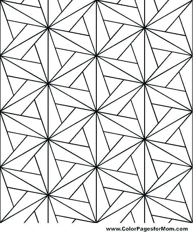 640x768 Geometric Designs Coloring Pages Pattern Coloring Pages For Adults
