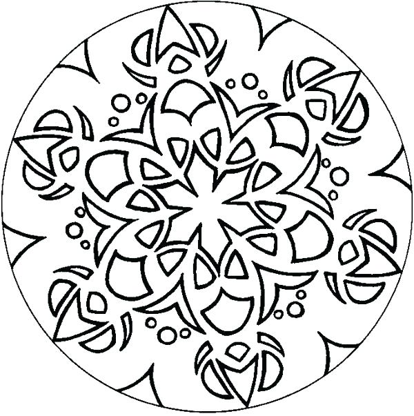 600x603 Geometric Shape Coloring Pages Geometrical Design Coloring Pages