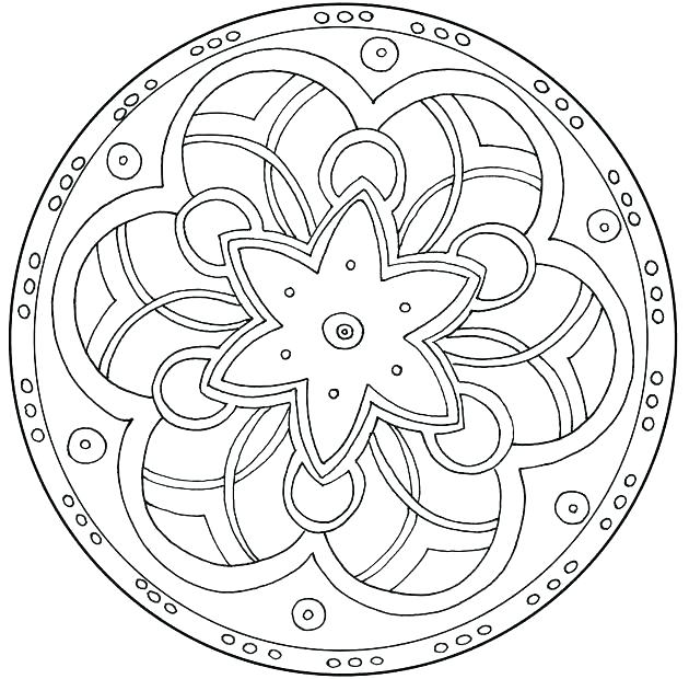630x620 Geometric Shape Coloring Pages Geometric Shapes Coloring Pages