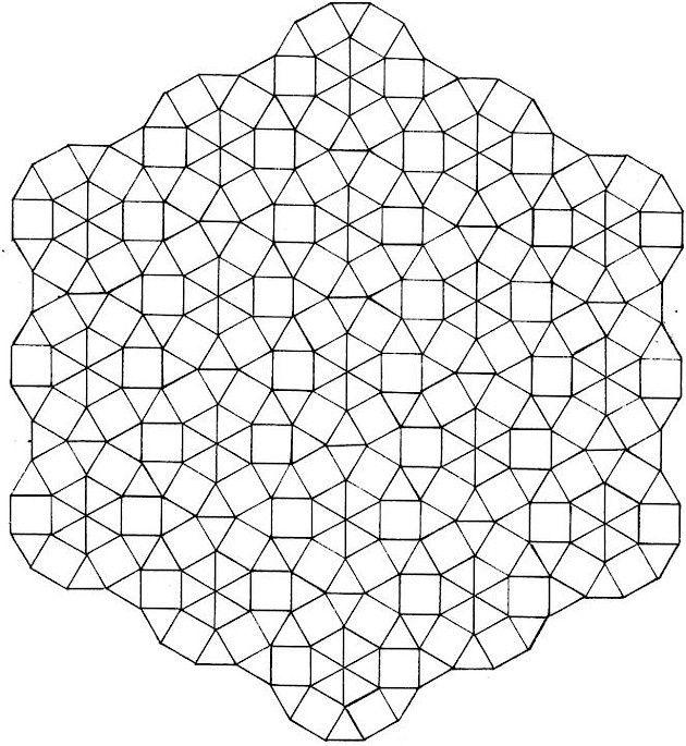 630x685 Geometric Patterns Coloring Pages
