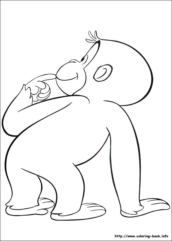 567x794 George Coloring Pages Curious Coloring Pages Printable Curious