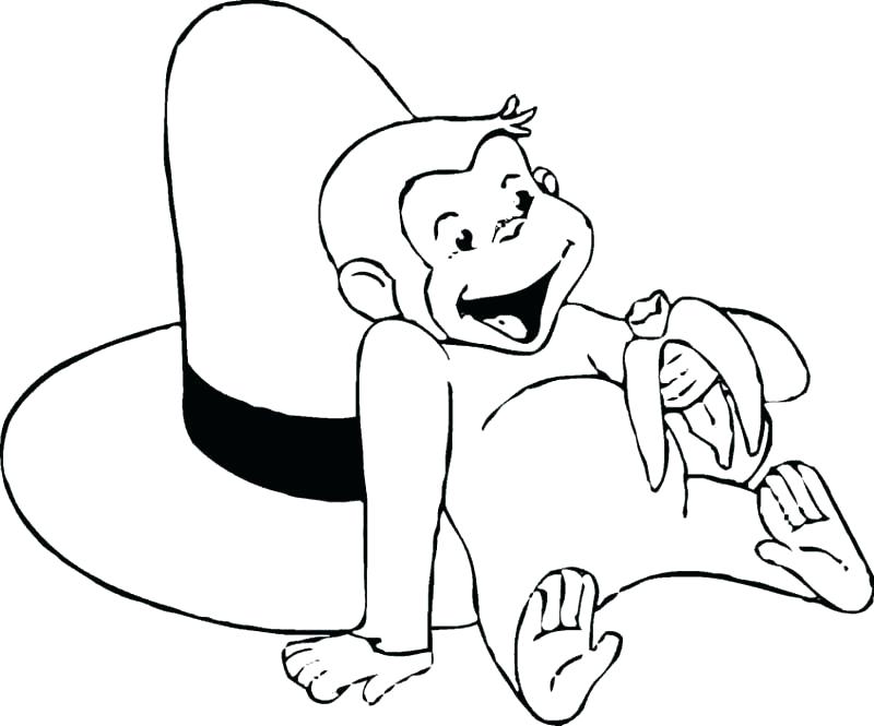 800x665 Curious George Coloring Pages Games Kids Coloring Free Curious