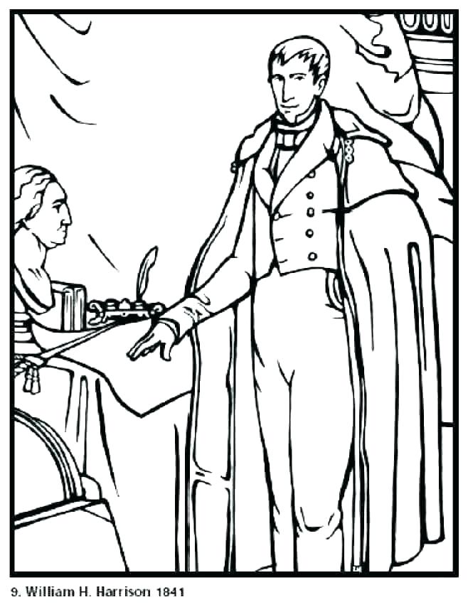 658x861 George Washington Coloring Pages Grandmaman Site